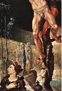HEEMSKERCK, Maerten van Crucifixion (detail) sg Norge oil painting reproduction